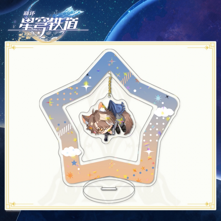 Honkai: Star Rail Anime character acrylic star sign  Standing Plates