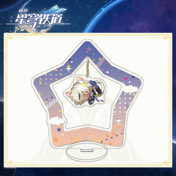 Honkai: Star Rail Anime character acrylic star sign  Standing Plates