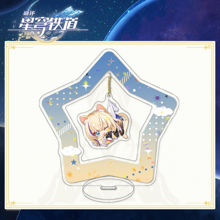 Honkai: Star Rail Anime character acrylic star sign  Standing Plates