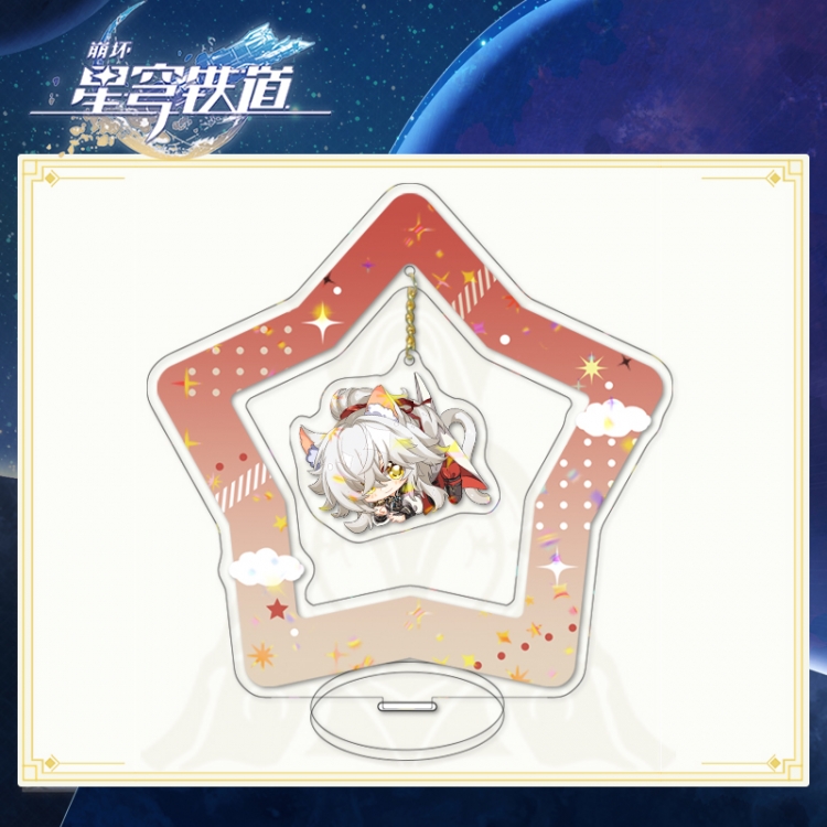 Honkai: Star Rail Anime character acrylic star sign  Standing Plates