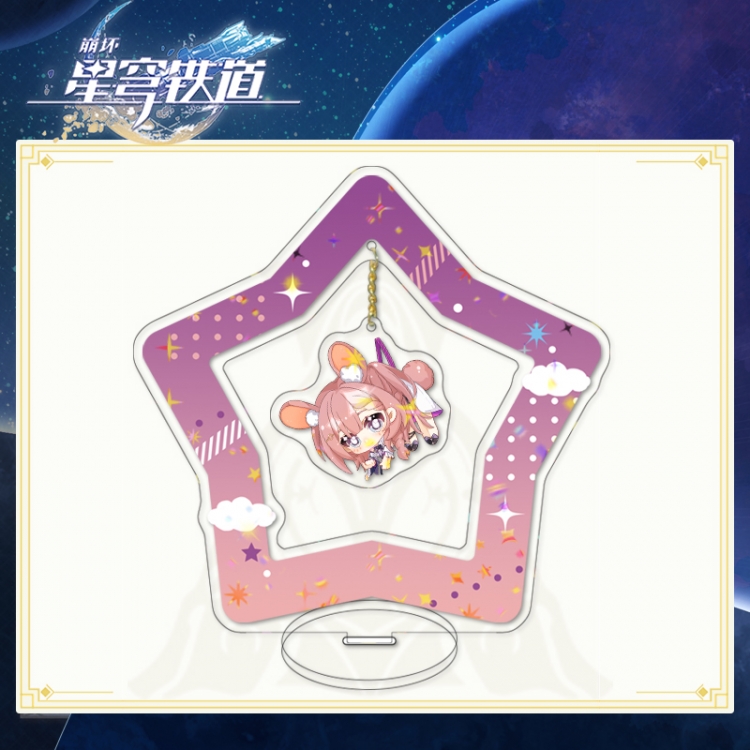 Honkai: Star Rail Anime character acrylic star sign  Standing Plates