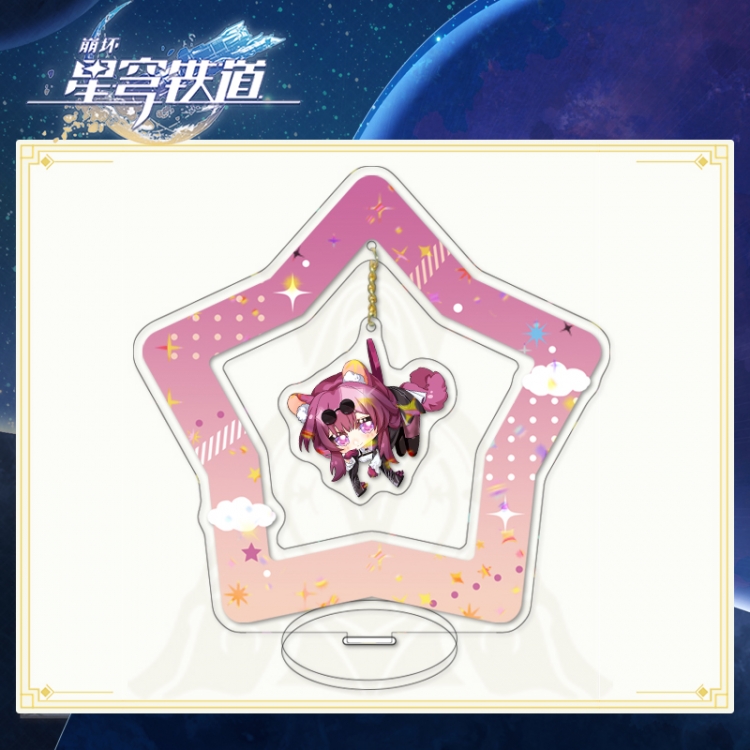 Honkai: Star Rail Anime character acrylic star sign  Standing Plates