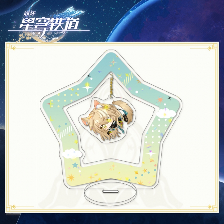 Honkai: Star Rail Anime character acrylic star sign  Standing Plates
