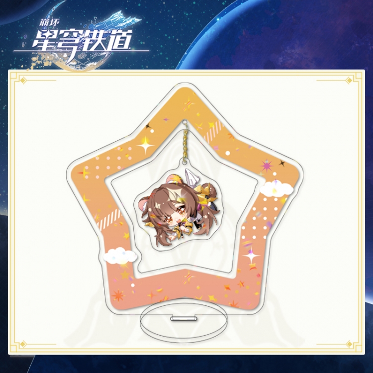 Honkai: Star Rail Anime character acrylic star sign  Standing Plates
