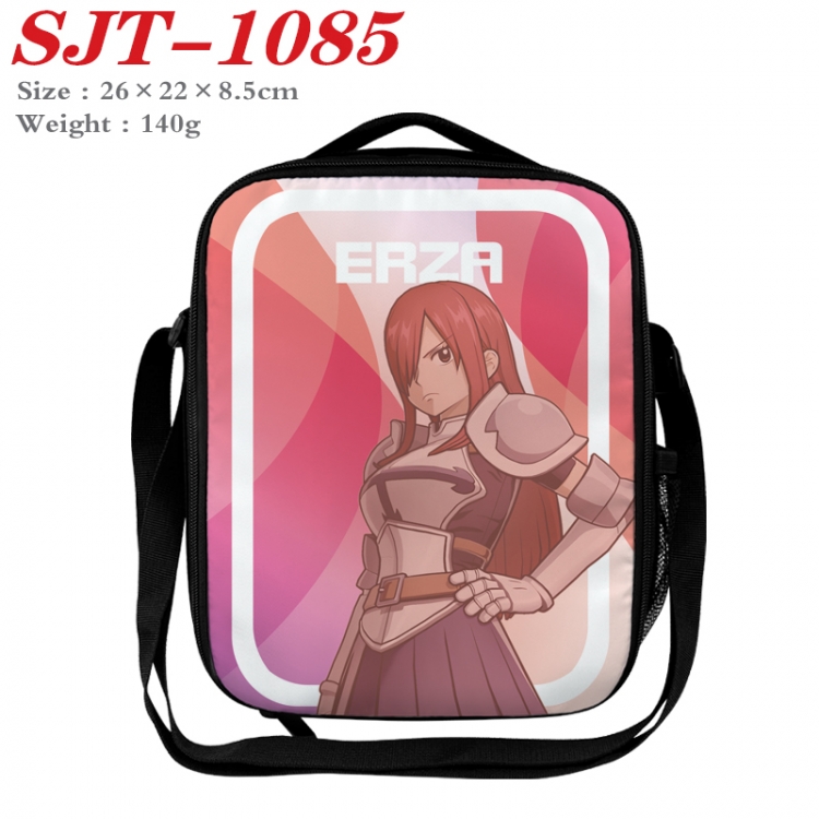 Fairy tail  Anime Lunch Bag Crossbody Bag 26x22x8.5cm