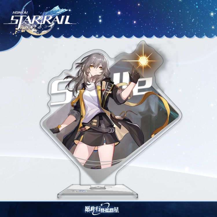 Honkai: Star Rail Anime characters acrylic Standing Plates Keychain 16cm