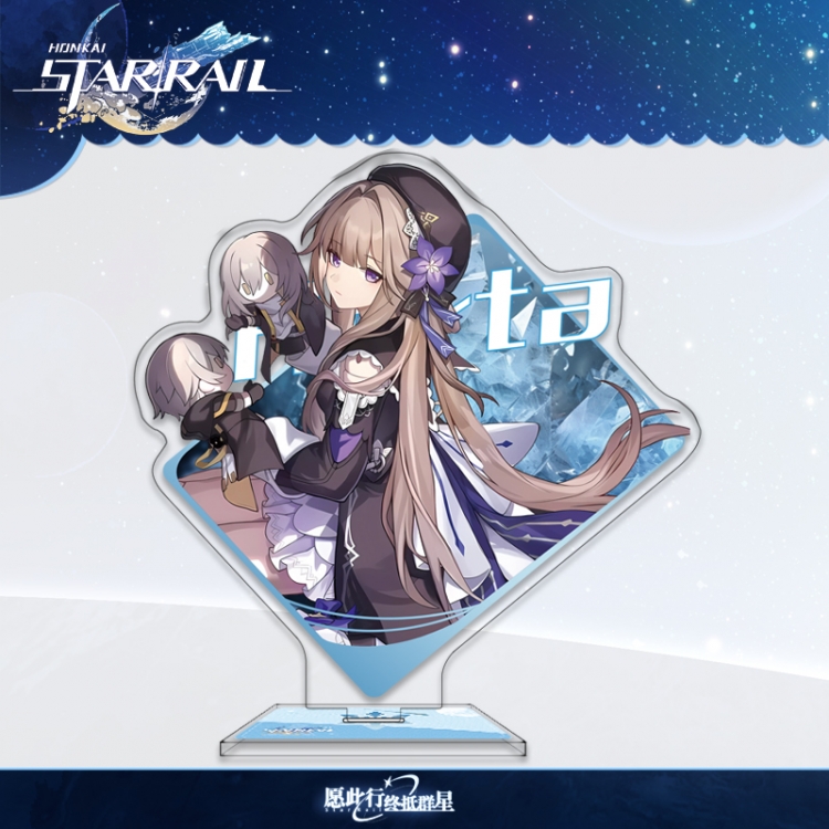 Honkai: Star Rail Anime characters acrylic Standing Plates Keychain 16cm