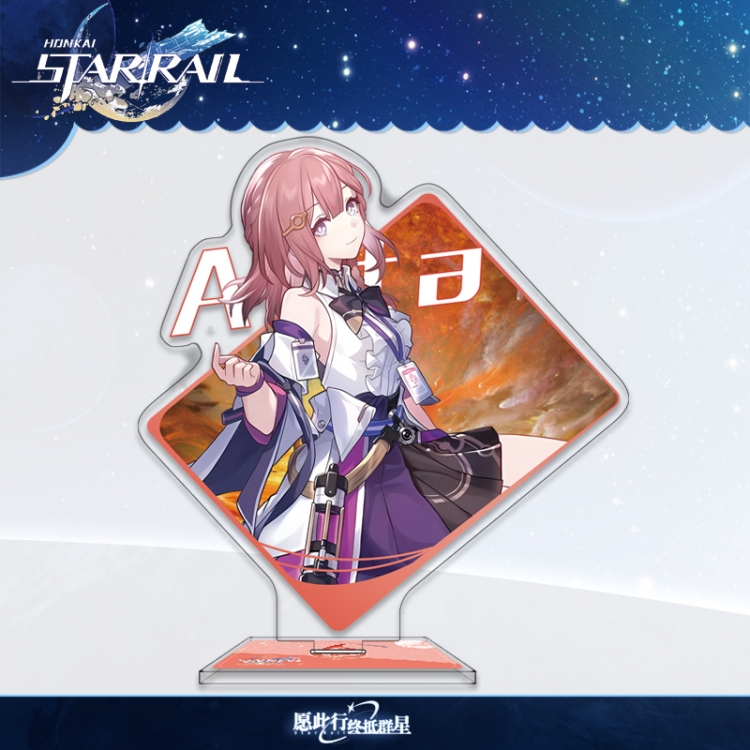 Honkai: Star Rail Anime characters acrylic Standing Plates Keychain 16cm