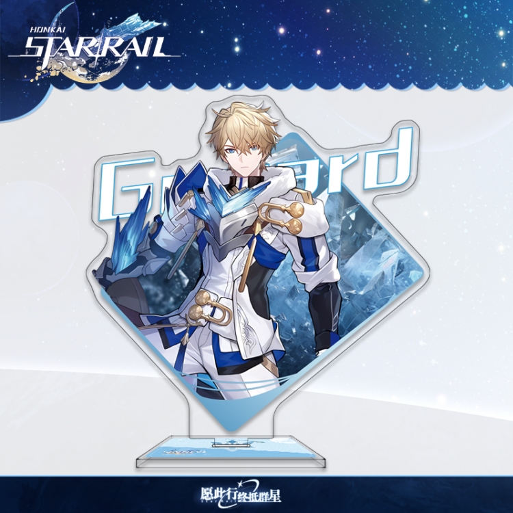 Honkai: Star Rail Anime characters acrylic Standing Plates Keychain 16cm