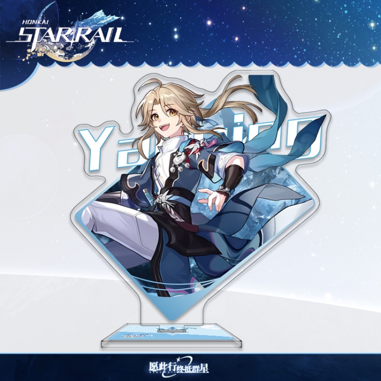 Honkai: Star Rail Anime characters acrylic Standing Plates Keychain 16cm