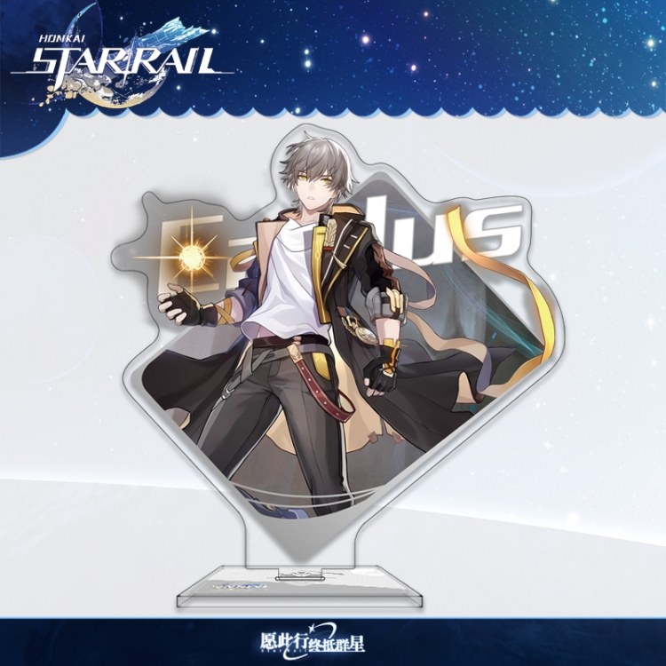 Honkai: Star Rail Anime characters acrylic Standing Plates Keychain 16cm