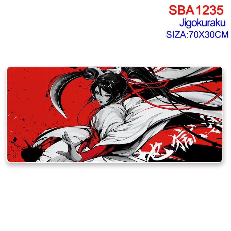 JigokuRaku Animation peripheral locking mouse pad 70X30cm SBA-1235-2