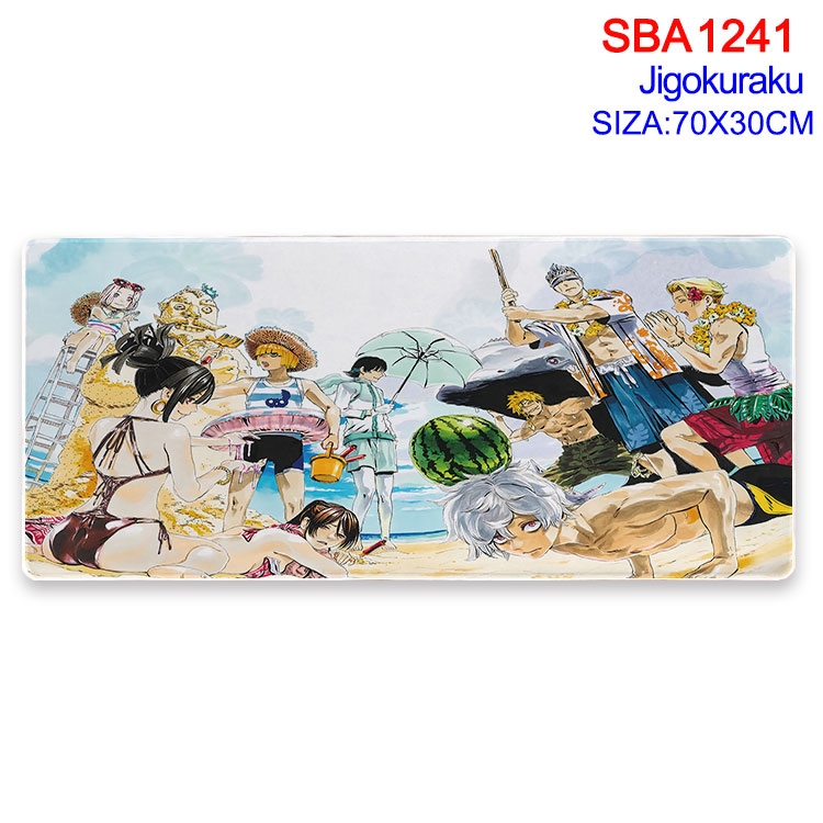JigokuRaku Animation peripheral locking mouse pad 70X30cm  SBA-1241-2