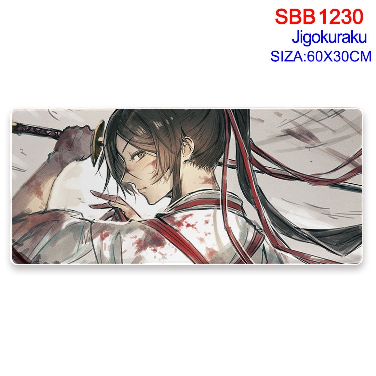 JigokuRaku Animation peripheral locking mouse pad 60X30cm  SBB-1230-2