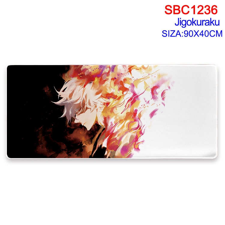 JigokuRaku Anime peripheral edge lock mouse pad 90X40CM  SBC-1236-2