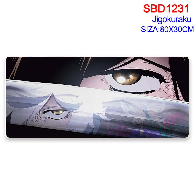 JigokuRaku Animation peripheral locking mouse pad 80X30cm SBD-1231