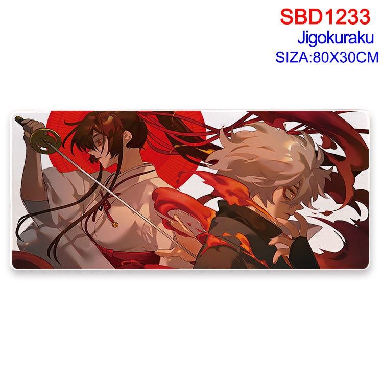 JigokuRaku Animation peripheral locking mouse pad 80X30cm SBD-1233