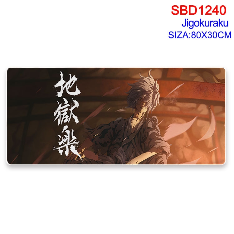 JigokuRaku Animation peripheral locking mouse pad 80X30cm SBD-1240