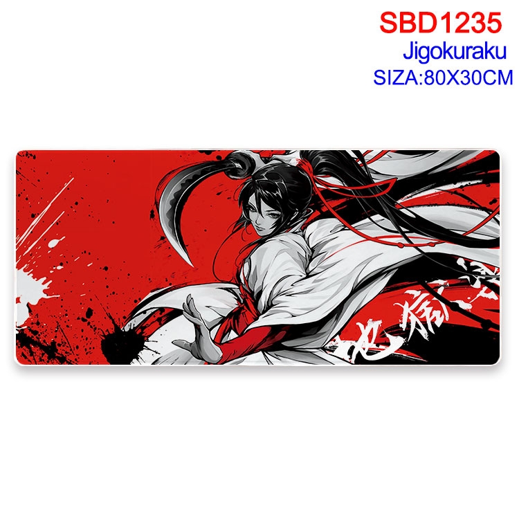 JigokuRaku Animation peripheral locking mouse pad 80X30cm SBD-1235
