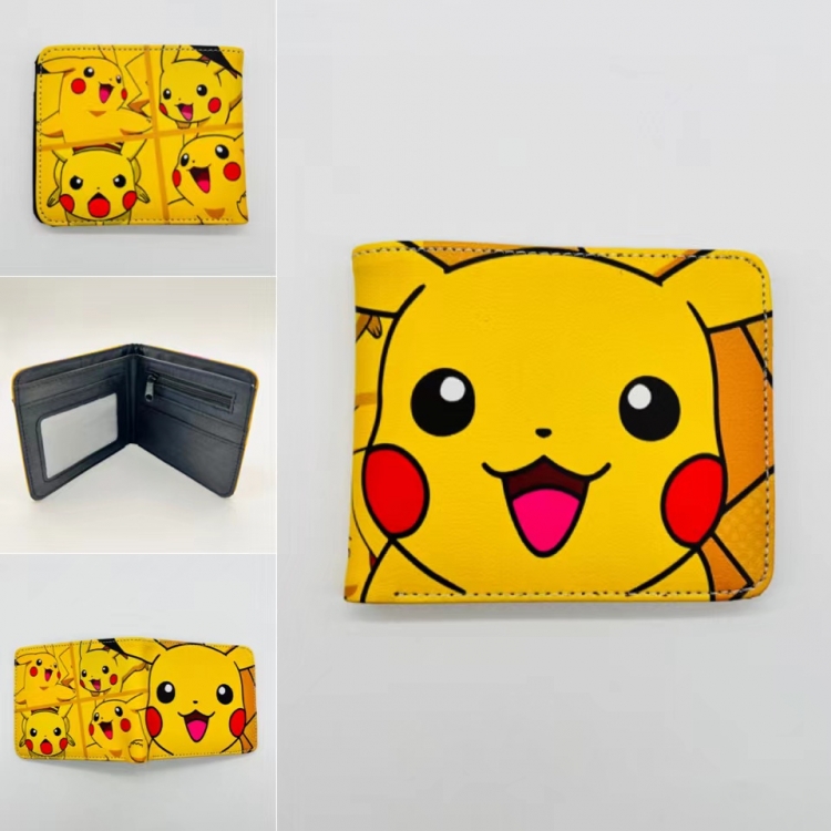 Pokemon Full color Two fold short card case wallet 11X9.5CM