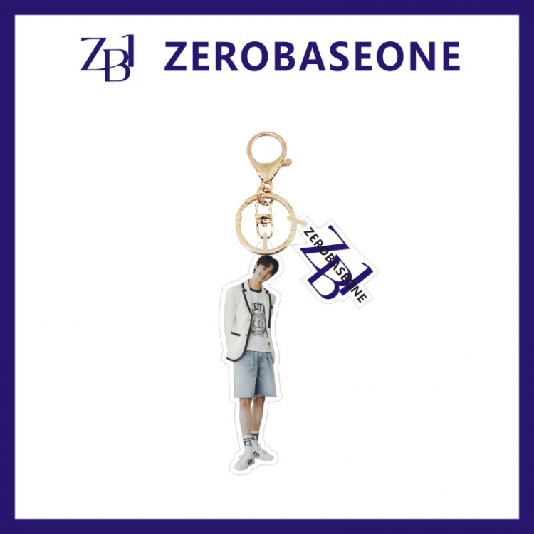 zerobaseone Acrylic Keychain Bag Pendant Ornaments OPP Packaging price for 5 pcs