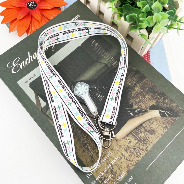 Korean celebrities Mobile phone lanyard concert 38cm OPP packaging price for 5 pcs