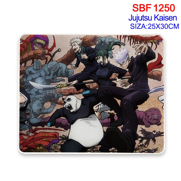 Jujutsu Kaisen Anime peripheral edge lock mouse pad 25X30cm SBF-1250-2
