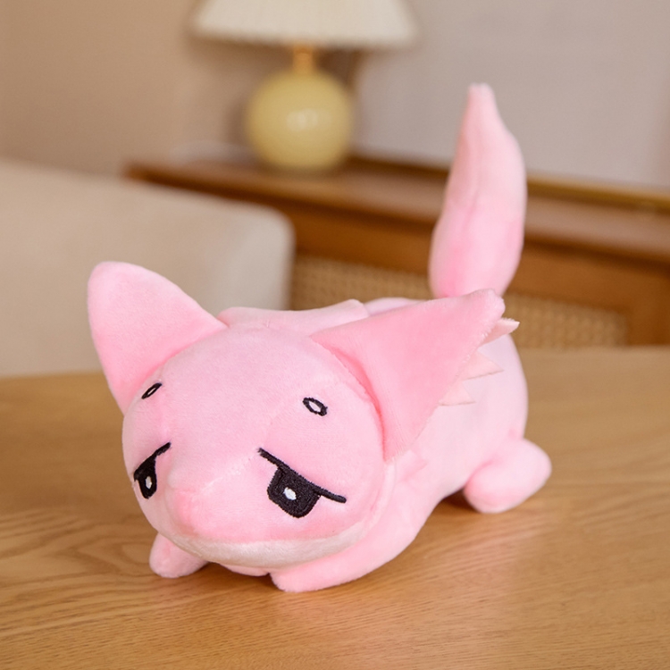 Genshin Impact Fox pencil case Plush doll toy pillow doll 25cm