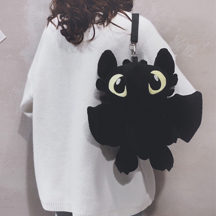 How to Train Your Dragon  Plush Crossbody Bag Trendy Shoulder Bag Funny Childrens Bag price for 2 pcs