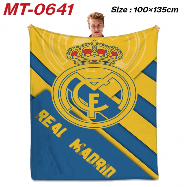 physical culture  Anime flannel blanket air conditioner quilt double-sided printing 100x135cm  MT-0641