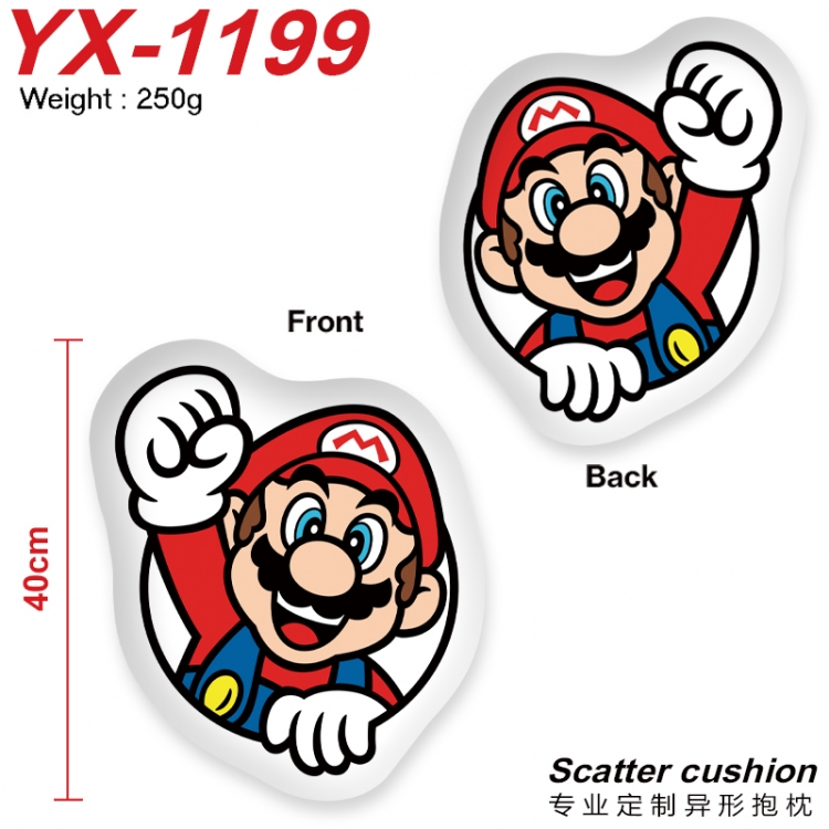 Super Mario Crystal plush shaped plush doll pillows and cushions 40CM  YX-1199