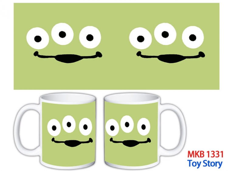 Toy Story Anime color printing ceramic mug cup price for 5 pcs MKB-1331