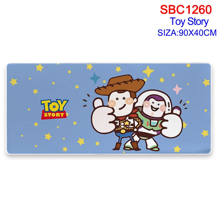 Toy Story Anime peripheral edge lock mouse pad 90X40CM