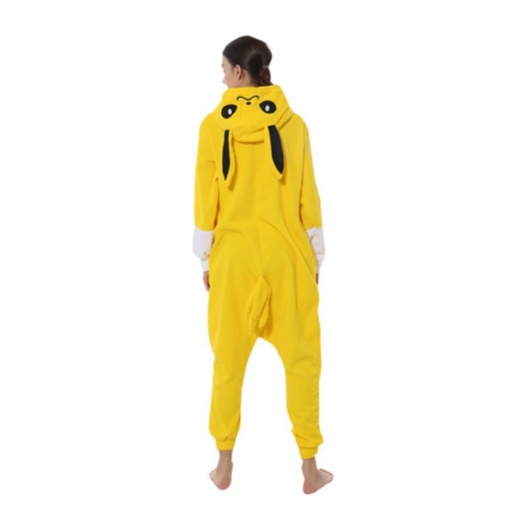 Pokemon COS performance suit one piece pajamas, fleece home suit  from  S to XL