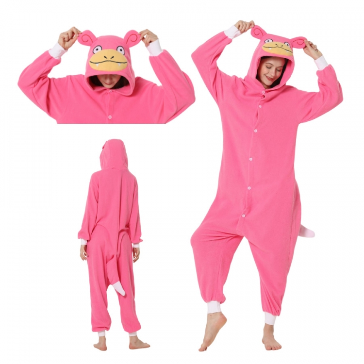 Pokemon COS performance suit one piece pajamas, fleece home suit  from  S to XL