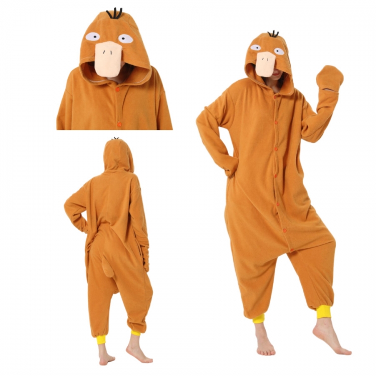 Pokemon COS performance suit one piece pajamas, fleece home suit  from  S to XL