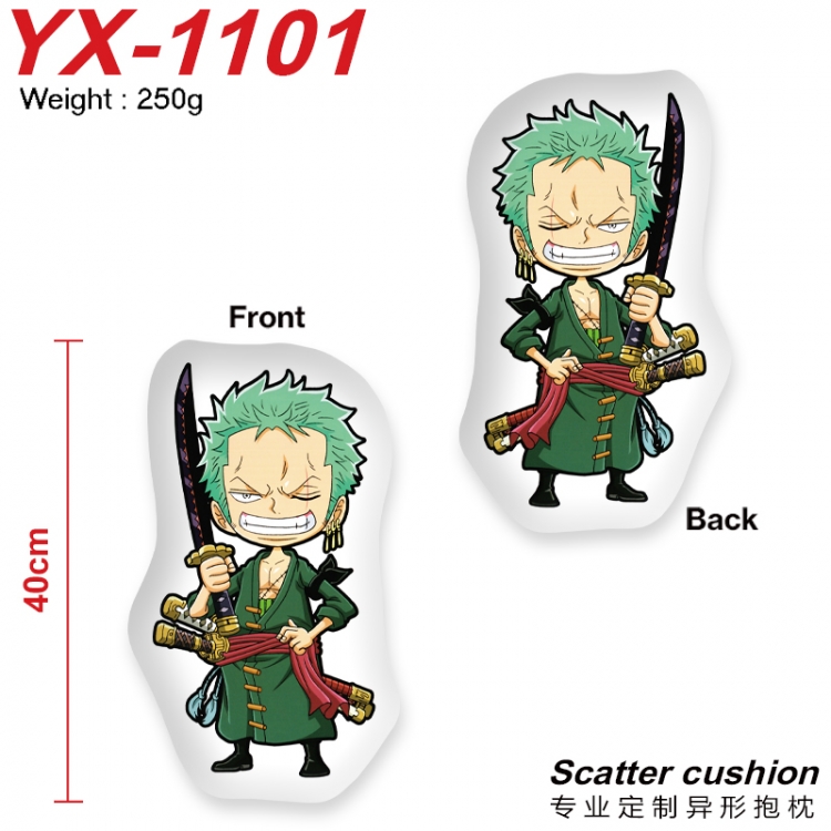 One Piece Crystal plush shaped plush doll pillows and cushions 40CM  YX-1101