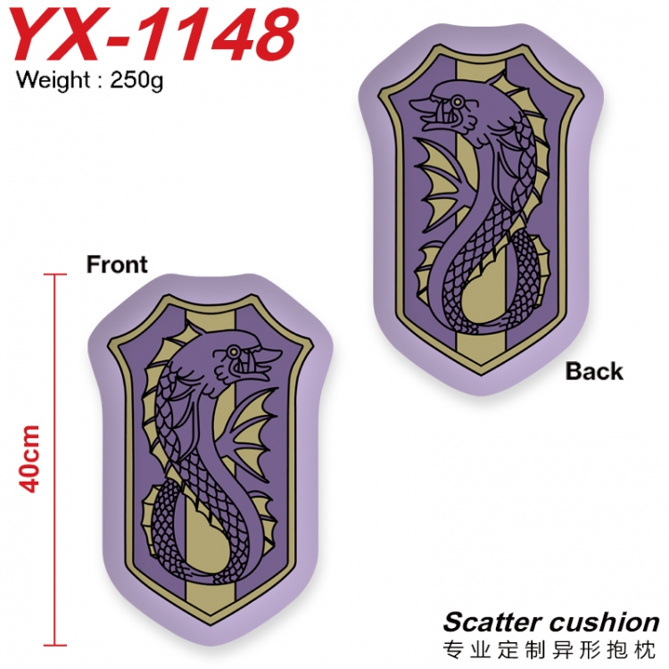 Black Clover Crystal plush shaped plush doll pillows and cushions 40CM  YX-1148