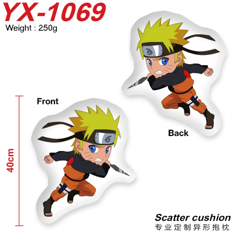 Naruto Crystal plush shaped plush doll pillows and cushions 40CM YX-1069
