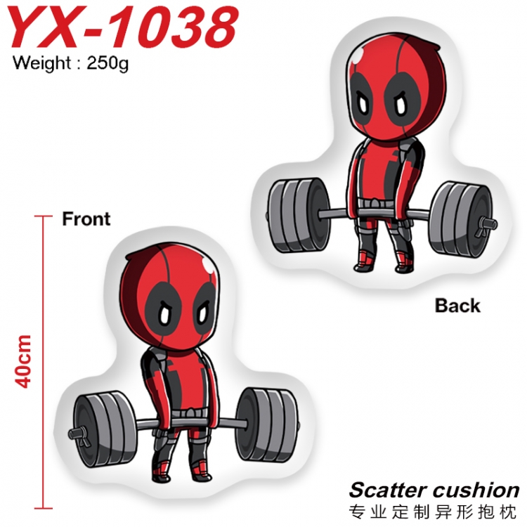 Deadpool Crystal plush shaped plush doll pillows and cushions 40CM YX-1038