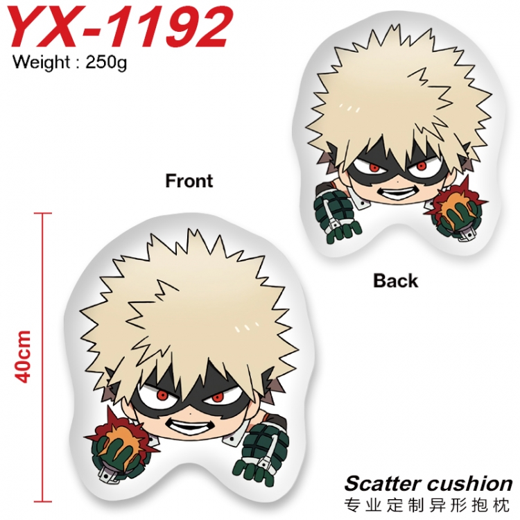 My Hero Academia Crystal plush shaped plush doll pillows and cushions 40CM YX-1192