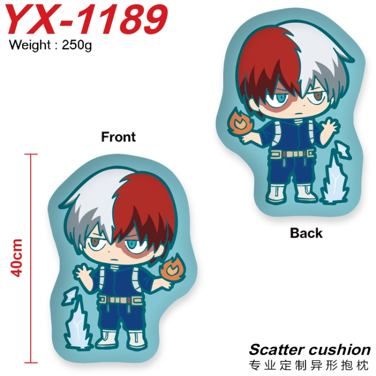 My Hero Academia Crystal plush shaped plush doll pillows and cushions 40CMYX-1189