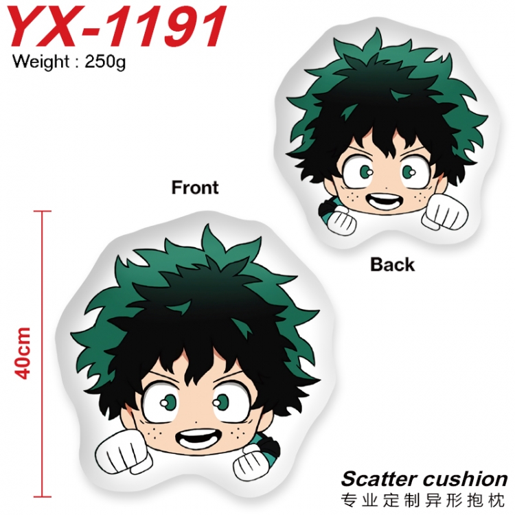 My Hero Academia Crystal plush shaped plush doll pillows and cushions 40CM YX-1191