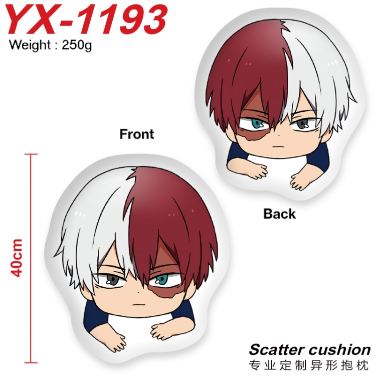 My Hero Academia Crystal plush shaped plush doll pillows and cushions 40CM YX-1193