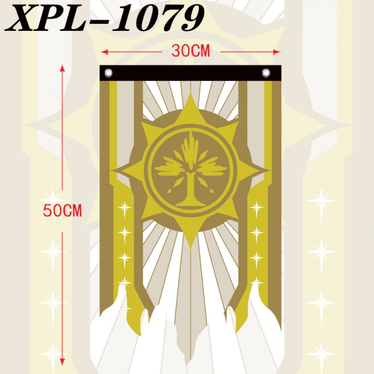 Honkai: Star Rail Anime Alien Retro Flag Prop 30X50  XPL-1079