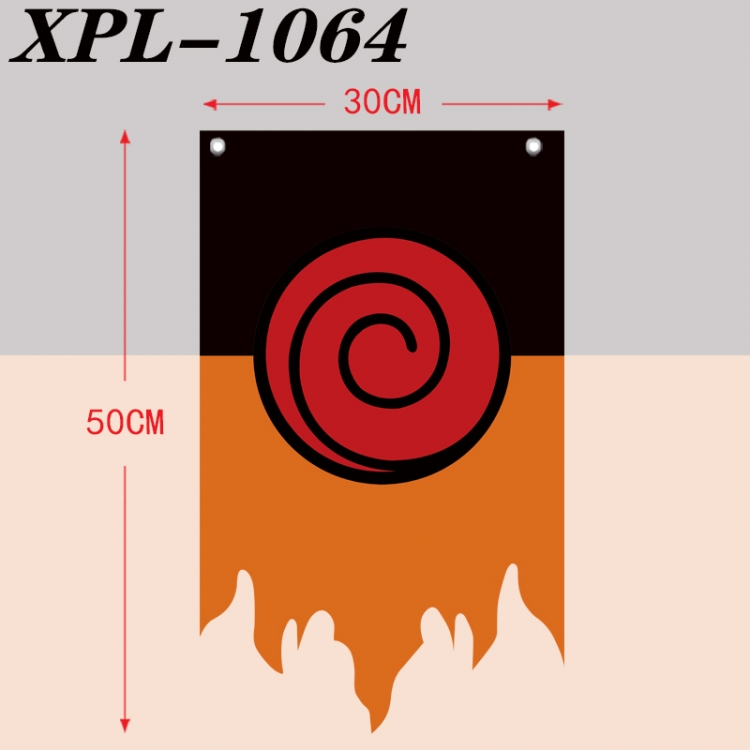Naruto Anime Alien Retro Flag Prop 30X50 XPL-1064