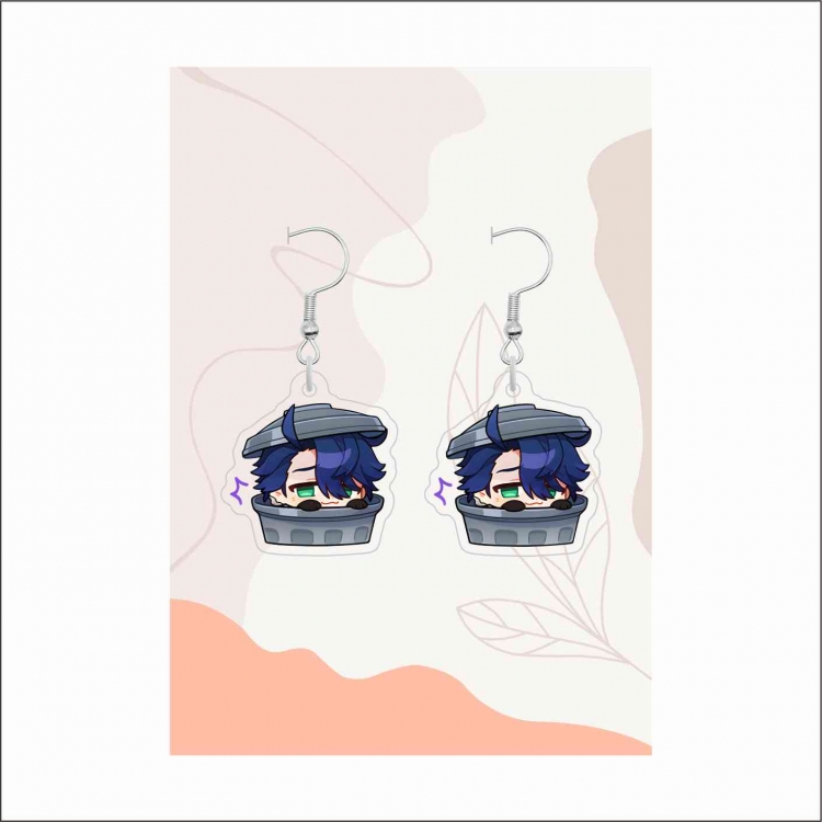 Honkai: Star Rail  Anime peripheral acrylic earrings accessories price for 5 pcs