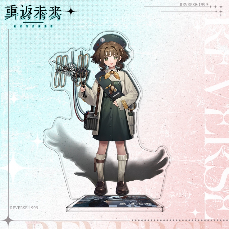 Returning to the Future Anime characters acrylic Standing Plates Keychain 16cm