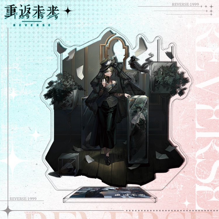 Returning to the Future Anime characters acrylic Standing Plates Keychain 16cm