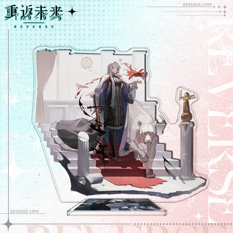 Returning to the Future Anime characters acrylic Standing Plates Keychain 16cm